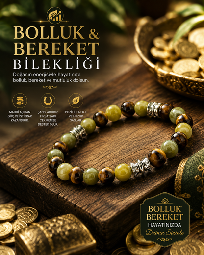 Mirify™ Bolluk Bereketlik Doğaltaş Bilekliği