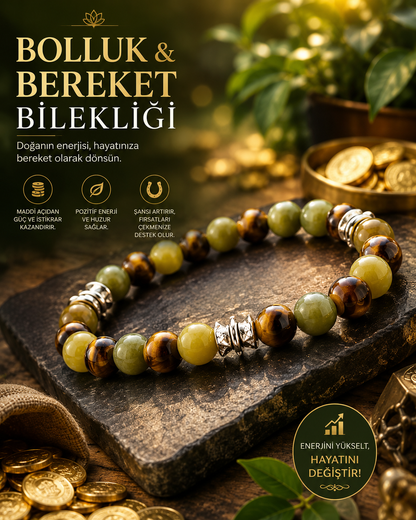 Mirify™ Bolluk Bereketlik Doğaltaş Bilekliği